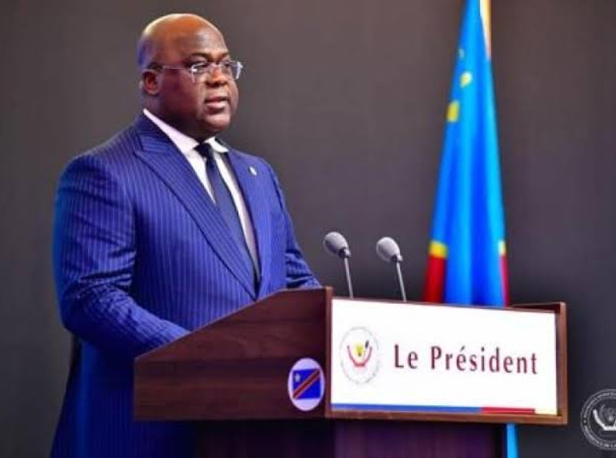 RDC: LE PRÉSIDENT TSHISEKEDI REPOND AUX QUESTIONS DE LA POPULATION