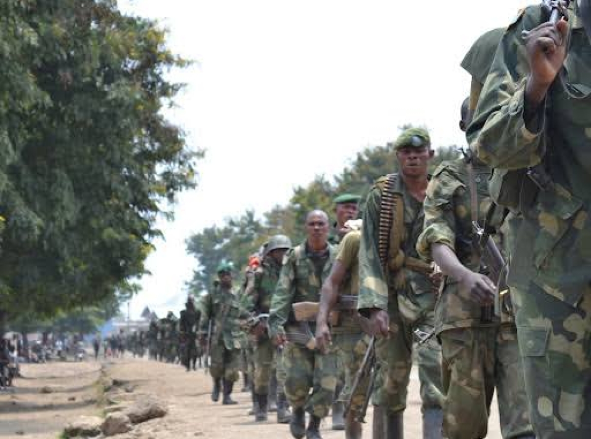 Likasi : au Centre d’instruction Mura, plus de 7000 nouvelles recrues de l’armée congolaise sont en formation.