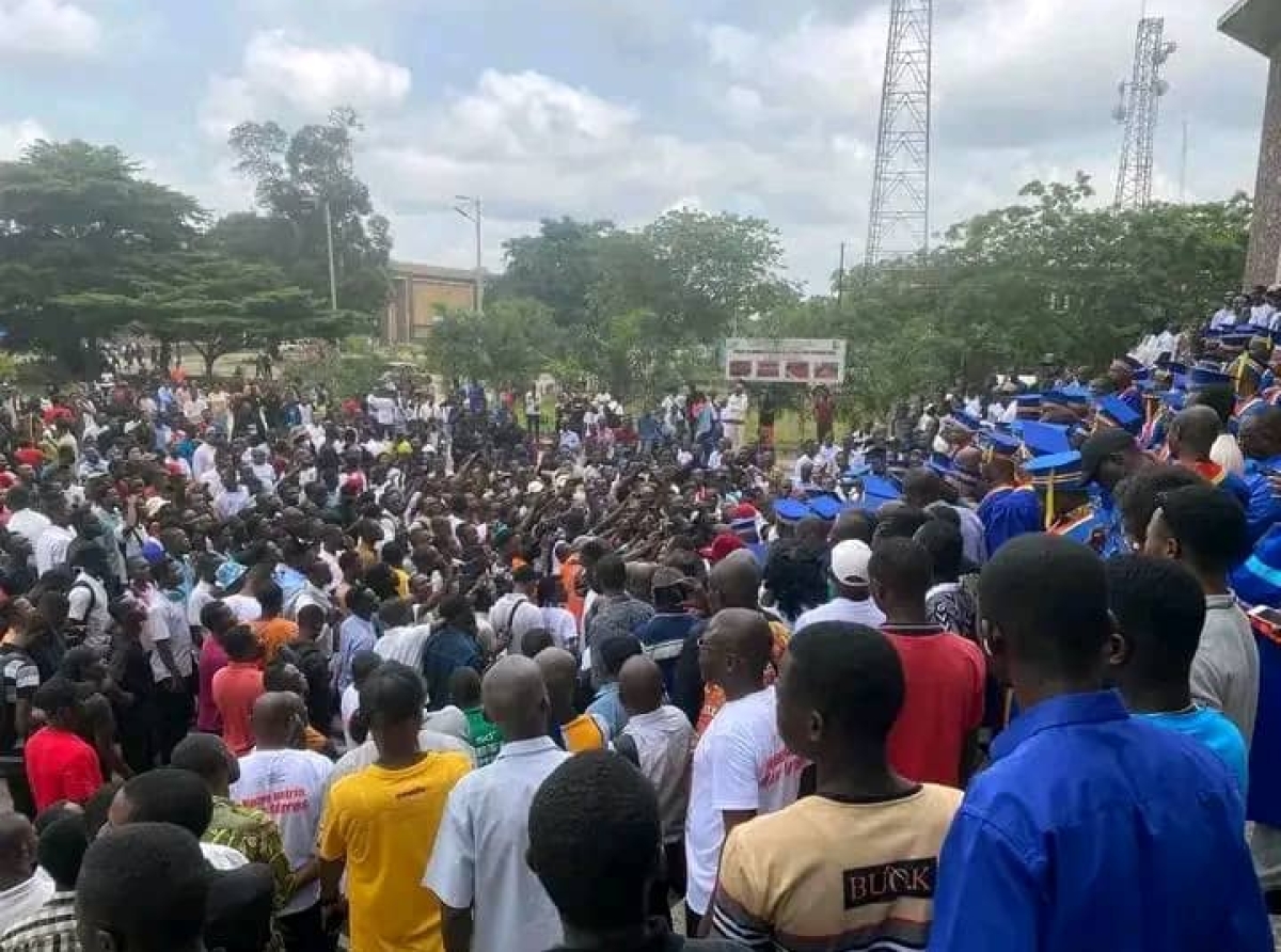 Situation à Goma : sainte Colère ce jeudi à l'Unikin, les étudiants dans la rue