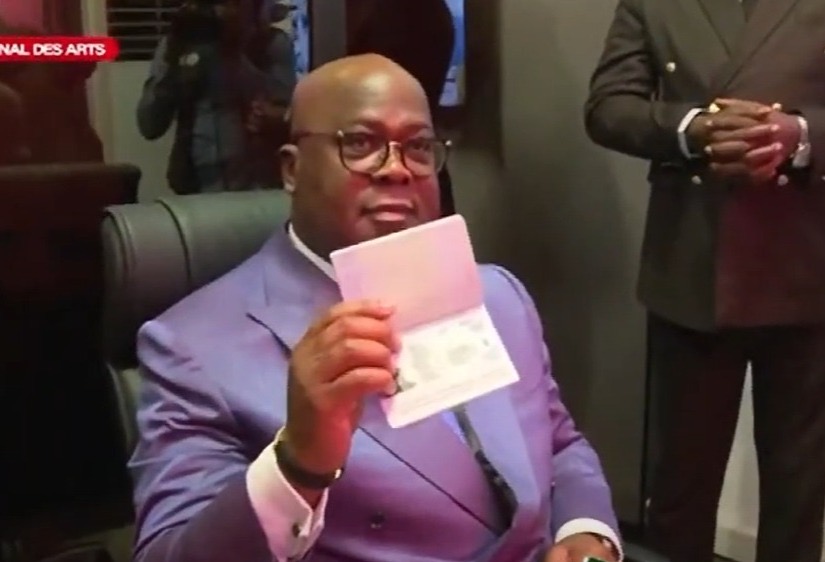 Nouveau passeport biométrique congolais : Félix Tshisekedi donne le go