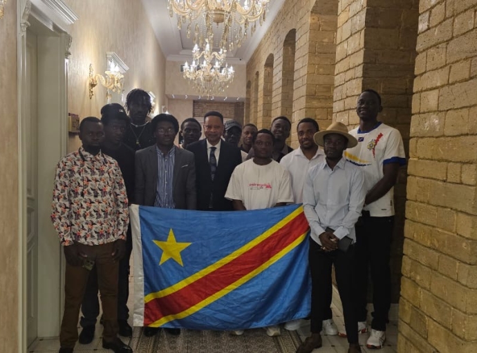 RDC-AZERBAÏDJAN : 16 ÉTUDIANTS CONGOLAIS ÉVACUÉS DE L'IRAN ET PRIS EN CHARGE A BAKOU PAR LE GOUVERNEMENT CONGOLAIS