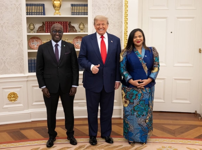 SIGNATURE DE L'ACCORD DE PAIX RDC-RWANDA : LA MINISTRE DES AFFAIRES ÉTRANGÈRES CONGOLAIS ET SON HOMOLOGUE RWANDAIS REÇUS A LA MAISON BLANCHE