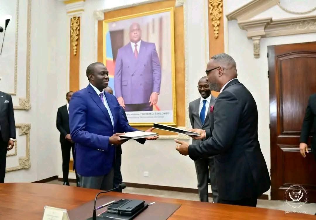 ANDRÉ NYEMBWE PREND OFFICIELLEMENT SES FONCTIONS DE DIRCABA EN CHARGE DES QUESTIONS ÉCONOMIQUES
