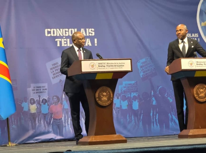 RDC: &quot;CHAQUE FRANC DÉTOURNÉ DEVRA RETOURNER DANS LA CAISSE DE L'ÉTAT &quot; GUILLAUME NGEFA 