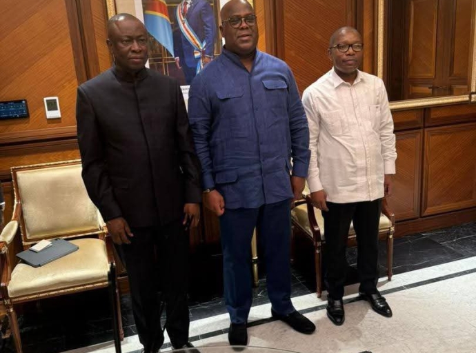 CRISE À L'UDPS: FELIX TSHISEKEDI TENTE DE RÉCONCILIER KABUYA ET BIZIBU POUR SAUVER L'UNITE DU PARTI PRÉSIDENTIEL