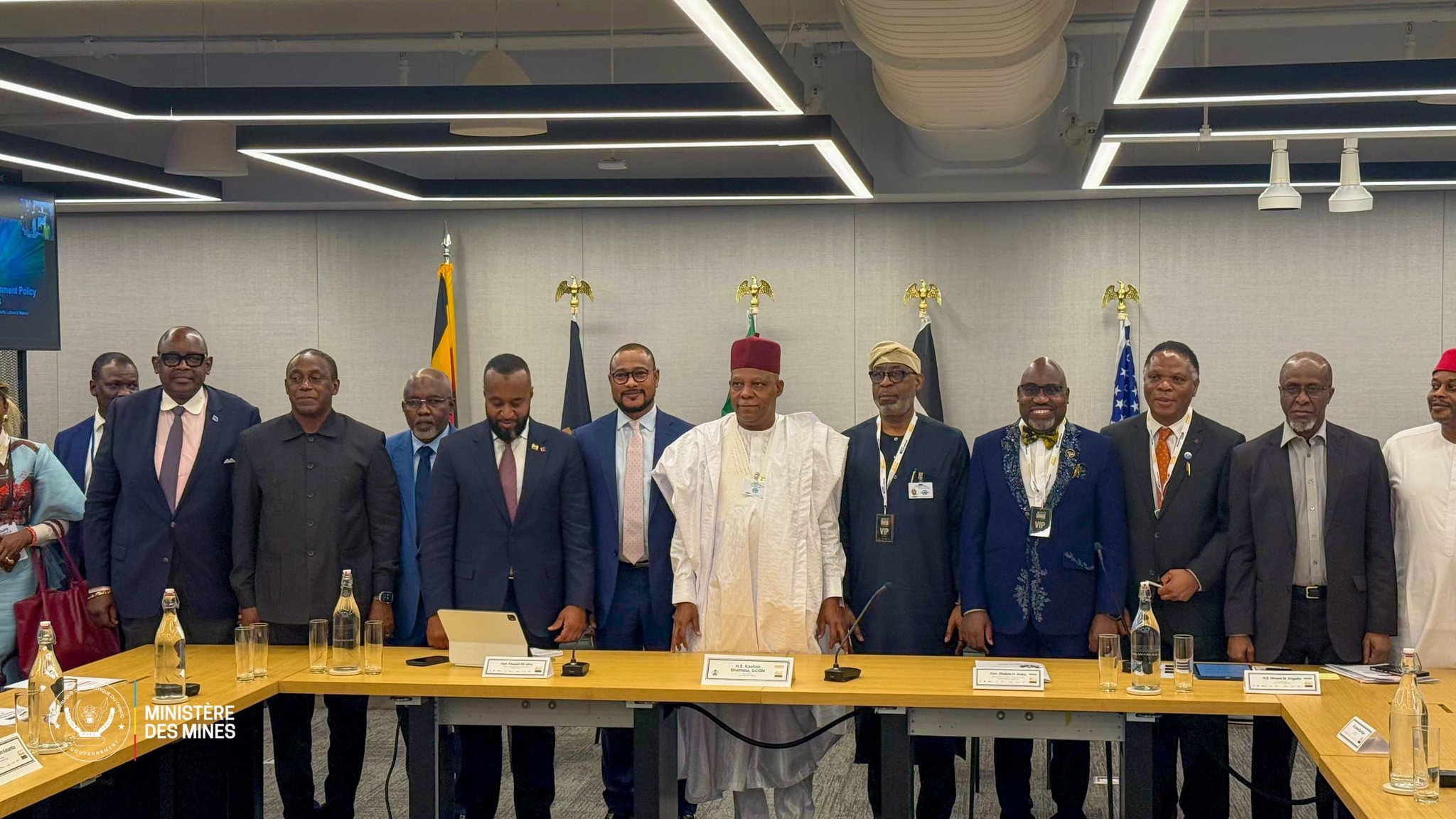 LE MINISTRE DES MINES APPELLE LES INVESTISSEURS AMÉRICAINS À RENFORCER LEURS PARTENARIATS AVEC KINSHASA