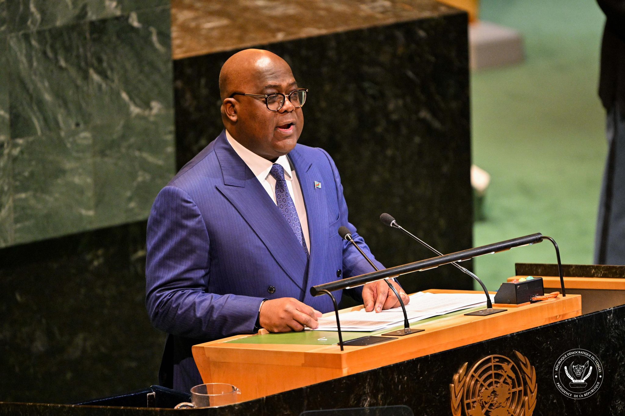 ONU: LE GRAND ORAL DE FÉLIX ANTOINE TSHISEKEDI SUR UN TON PATRIOTIQUE