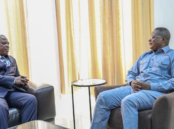 OGEFREM: LA RELANCE DU PROJET PARC À BOIS DE LUKOLELA AU MENU DES ECHANGES ENTRE LE GOUVERNEUR DE L'EQUATEUR ET LE DG DE L'OGEFREM