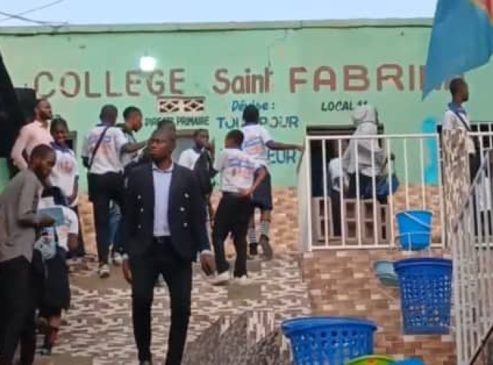 MONT-NGAFULA : UNE GRENADE LACRYMOGÈNE DÉCLENCHÉE AU COLLÈGE SAINT FABRINA