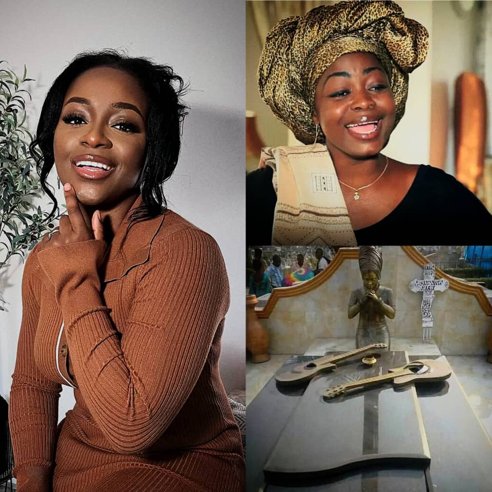 LA TOMBE DE LA CHANTEUSE GOSPEL MARIE MISAMU A ÉTÉ PROFANÉE, SON STATUE ET 2 GUITARES DECORATIFS QUI S'Y TROUVAIENT ONT ÉTÉ VOLÉES