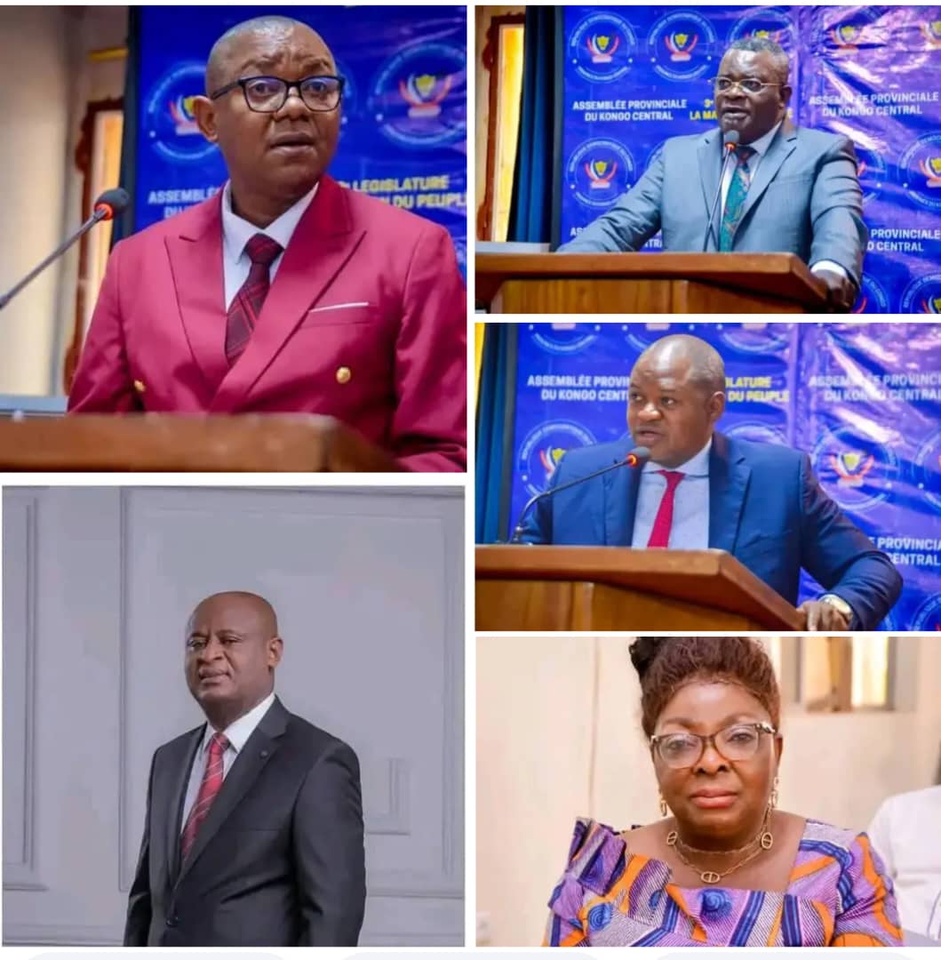 KONGO CENTRAL : LE BUREAU DÉFINITIF DE L’ASSEMBLÉE PROVINCIALE ÉLU