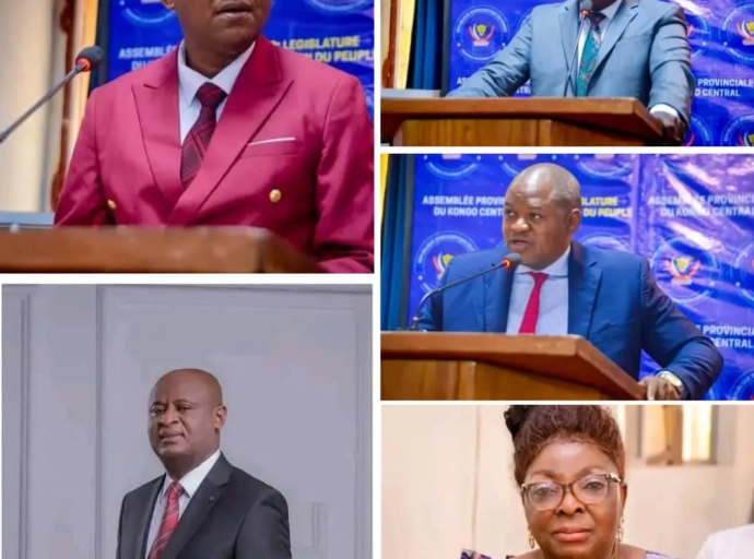 KONGO CENTRAL : LE BUREAU DÉFINITIF DE L’ASSEMBLÉE PROVINCIALE ÉLU