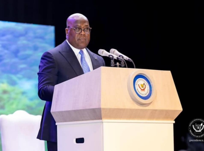 RDC : FÉLIX TSHISEKEDI LANCE LA PREMIÈRE ÉDITION DE LA SEMAINE NATIONALE DU CLIMAT À KINSHASA
