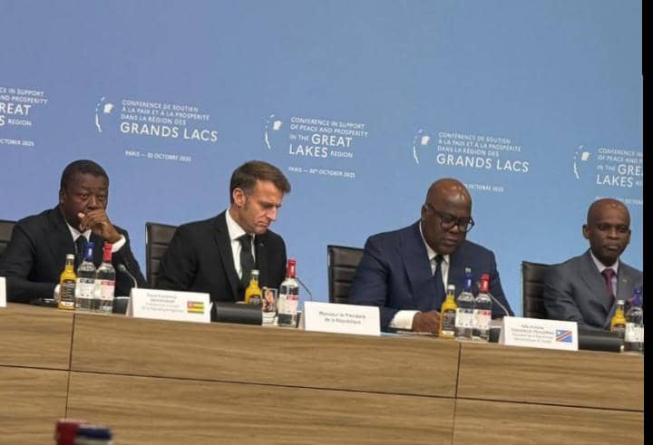 PARIS : EMMANUEL MACRON ANNONCE UN APPUI POUR LA PAIX DANS LA RÉGION DES GRANDS LACS AVEC UNE ENVELOPPE DE 1,5 MILLARD