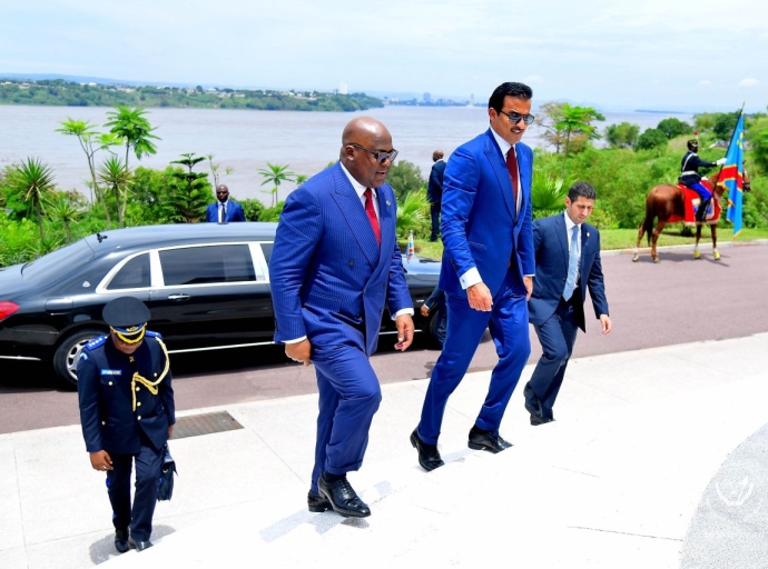 RDC–Qatar : six accords de coopération signés lors de la visite historique de l’Émir Sheikh Tamim