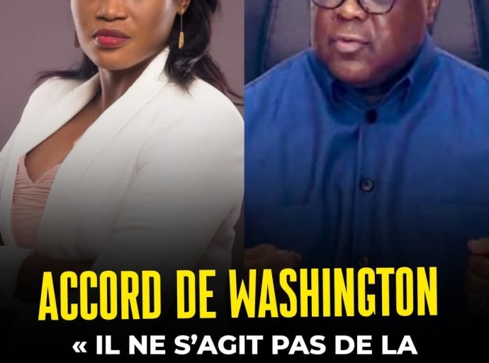 Accord de Washington : la porte-parole du Chef de l’État met fin aux spéculations