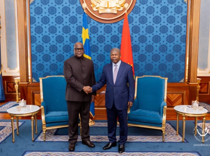 Paix en rdc : Félix Tshisekedi de nouveau chez Lourenço 