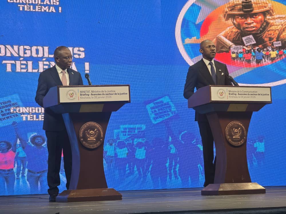 RDC : 270 détenus libérés et 100 OPJ formés pour renforcer l’État de droit