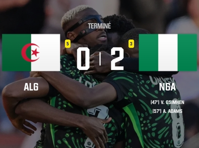 CAN 2025 : le Nigeria écarte l’Algérie et file en demi-finales face au Maroc