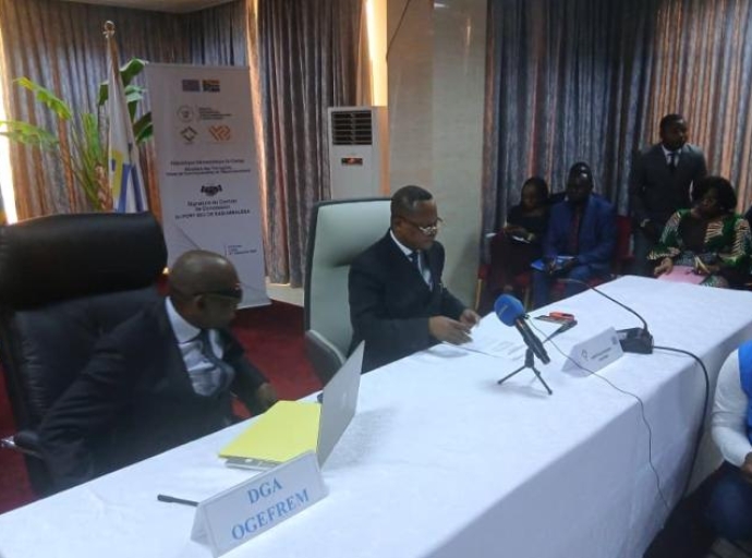 OGEFREM : le DG William Kazumba évalue les contrats de mandat spécial avec les partenaires de son Office