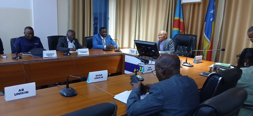 UNIKIN : autorités académiques et locales renforcent la sécurité pour mettre fin à l’insécurité sur le campus