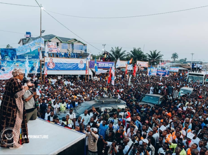 Bumba : Judith Suminwa annonce des projets anti-érosion et d’infrastructures