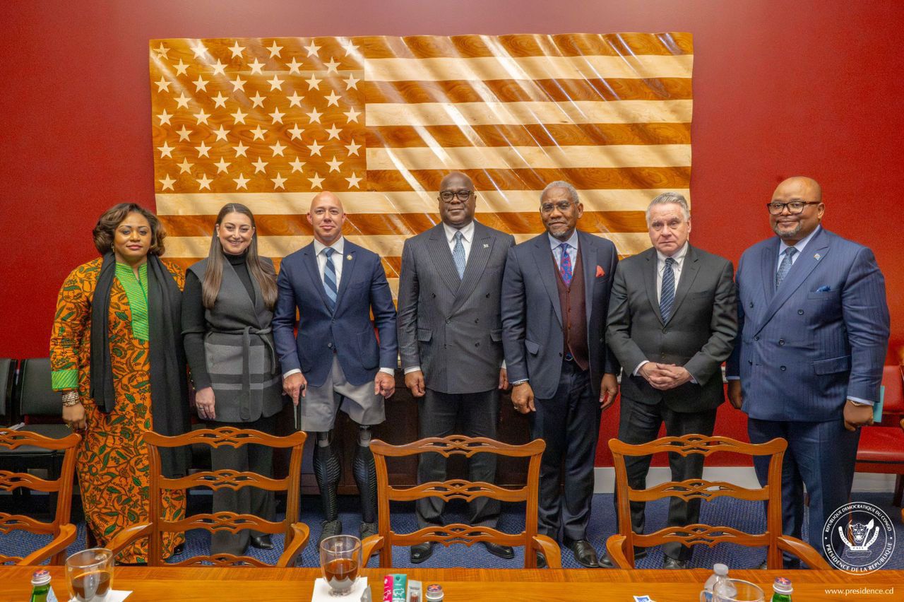 Félix Tshisekedi échange avec la commission des Affaires étrangères de la Chambre des représentants américaine