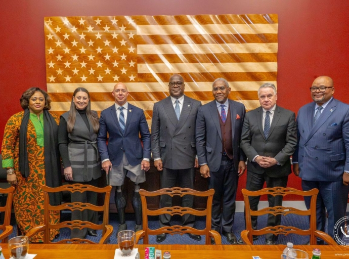 Félix Tshisekedi échange avec la commission des Affaires étrangères de la Chambre des représentants américaine