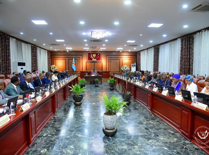 RDC : Judith Suminwa préside la 77ᵉ réunion du Conseil des ministres à la Cité de l’Union africaine