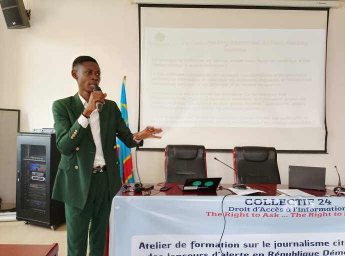 RDC: les journalistes congolais renforcent leurs compétences en fact-checking