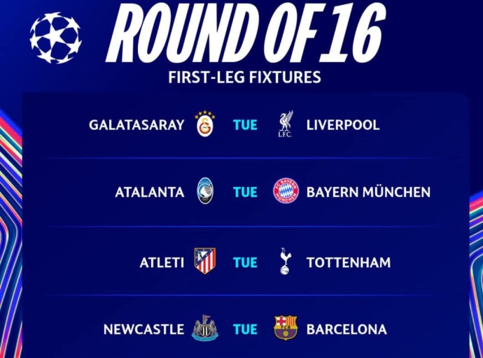 Ligue des champions : des affiches explosives pour la phase aller des huitièmes de finale