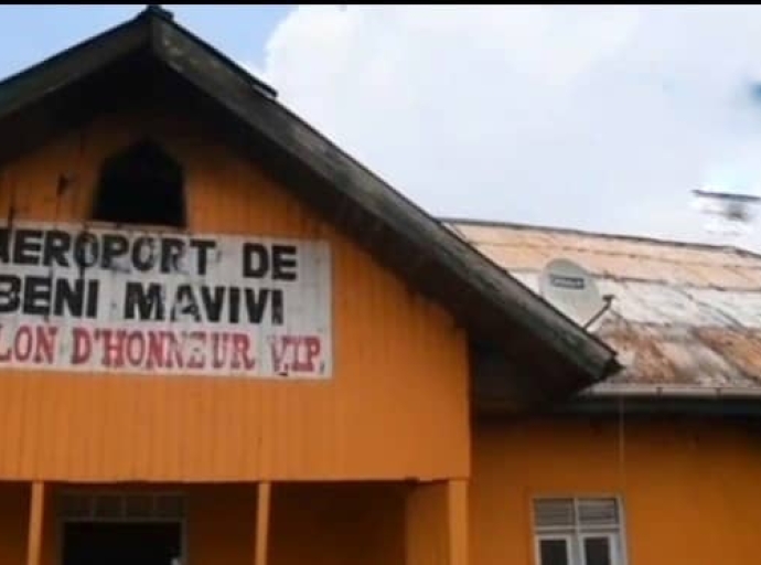 Beni : l’aéroport de Mavivi partiellement détruit par un incendie nocturne, aucune victime à déplorer