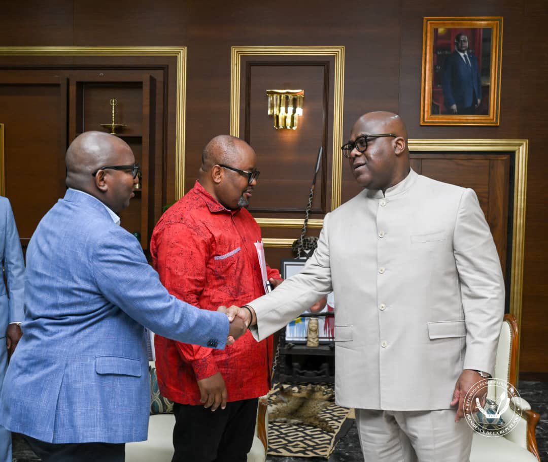 RDC : Tshisekedi consulte les présidents des deux chambres sur les accords de paix de Washington