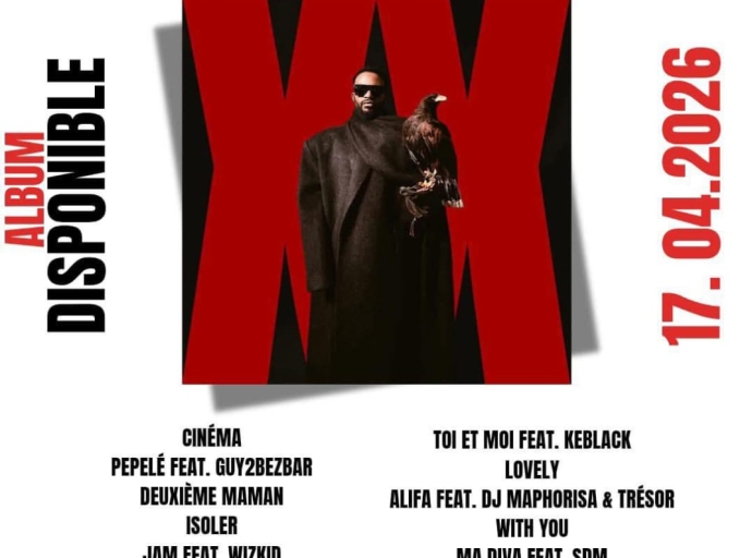 MUSIQUE : Fally Ipupa dévoile la tracklist de son nouvel album XX Delirium