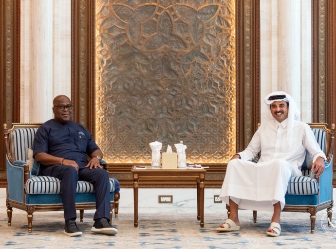 À Doha, Tshisekedi et l’Émir du Qatar resserrent les rangs face aux enjeux sécuritaires régionaux