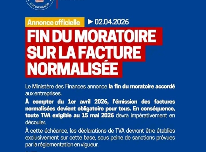 RDC : cap sur la facture normalisée, ultimatum fixé au 15 mai pour les entreprises