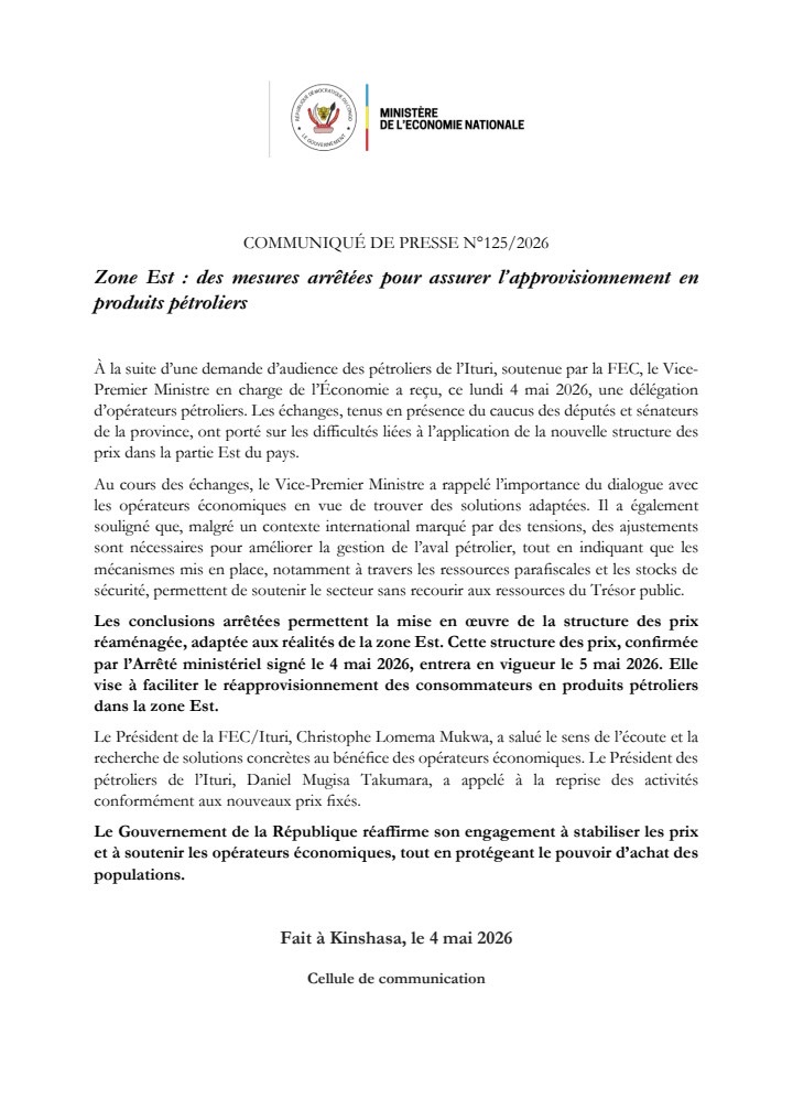 Approvisionnement en carburant dans l’Est : le gouvernement revoit les prix pour désamorcer la crise