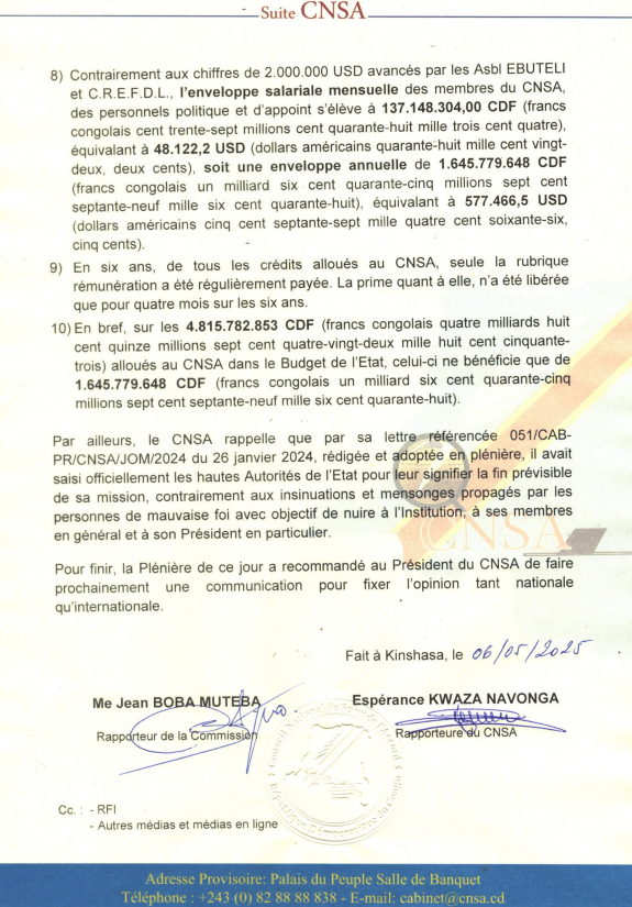CNSA 2
